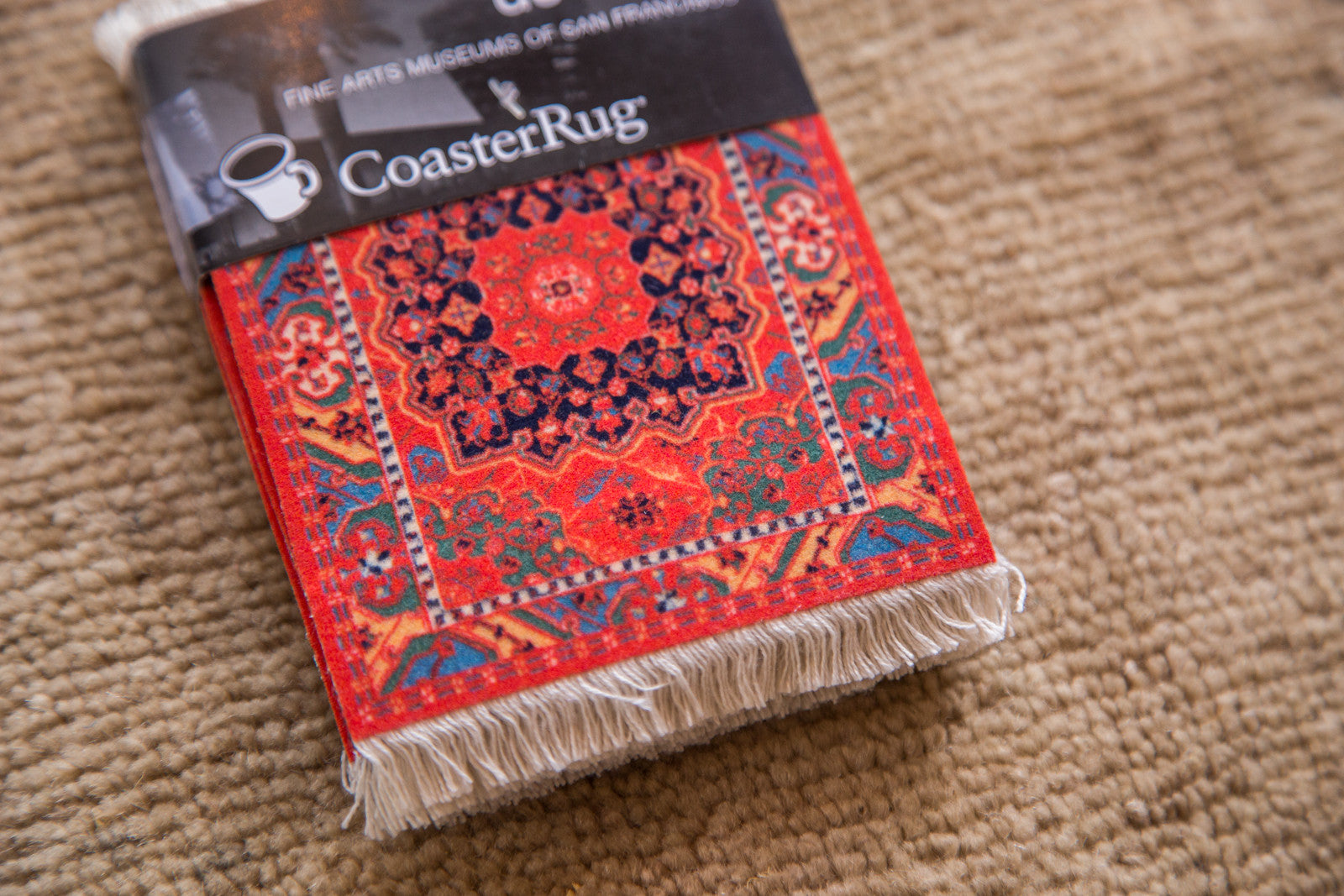 Northwest Persian Rug Coaster Set // ONH Item 3137 Image 1