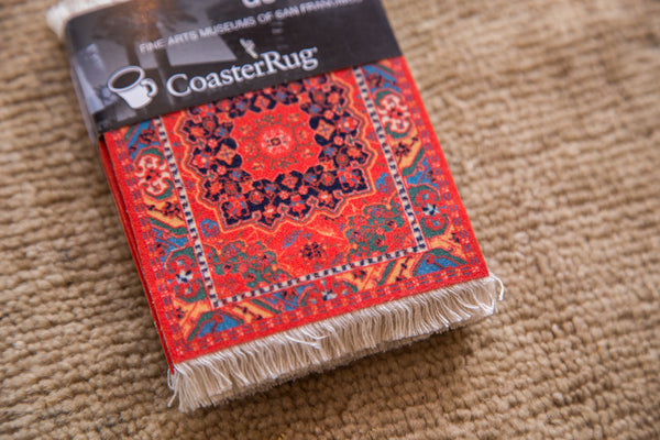 Northwest Persian Rug Coaster Set // ONH Item 3137 Image 1