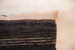 Small Lumbar Rag Rug Fragment Pillow // ONH Item 3141 Image 2