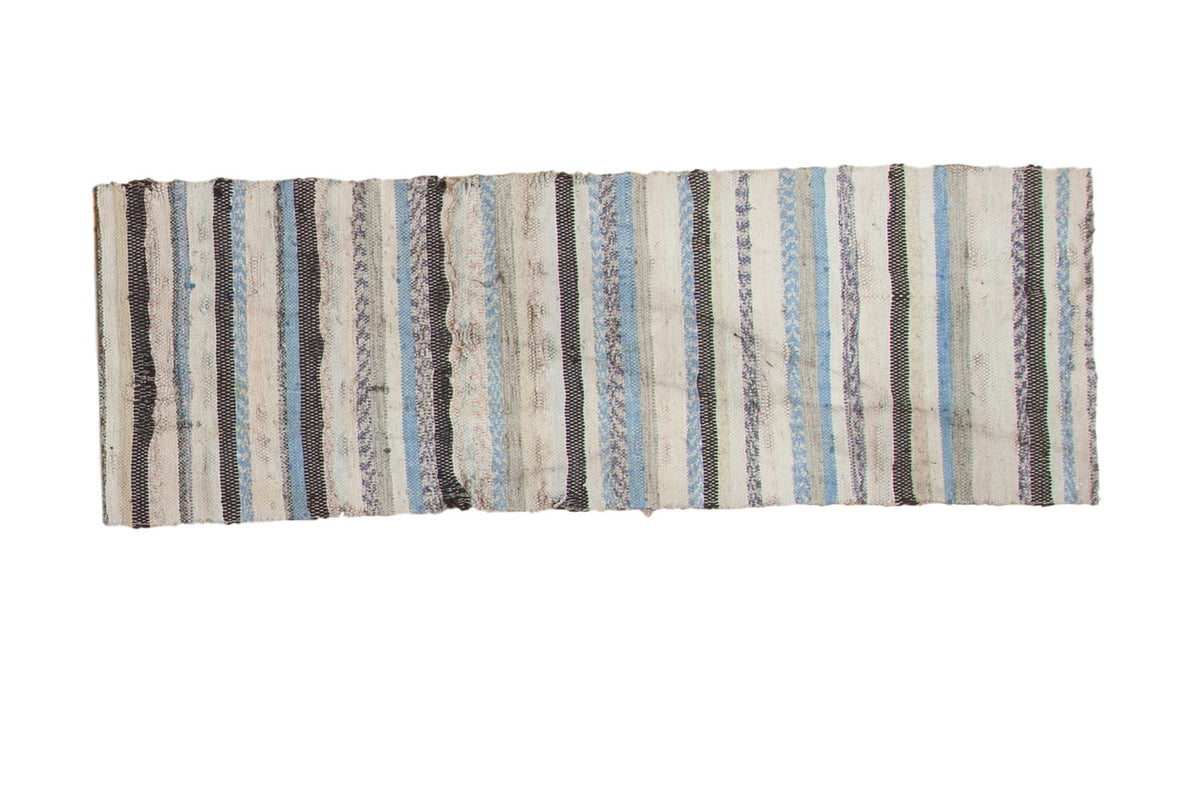 Vintage Rag Rug Other 1'9