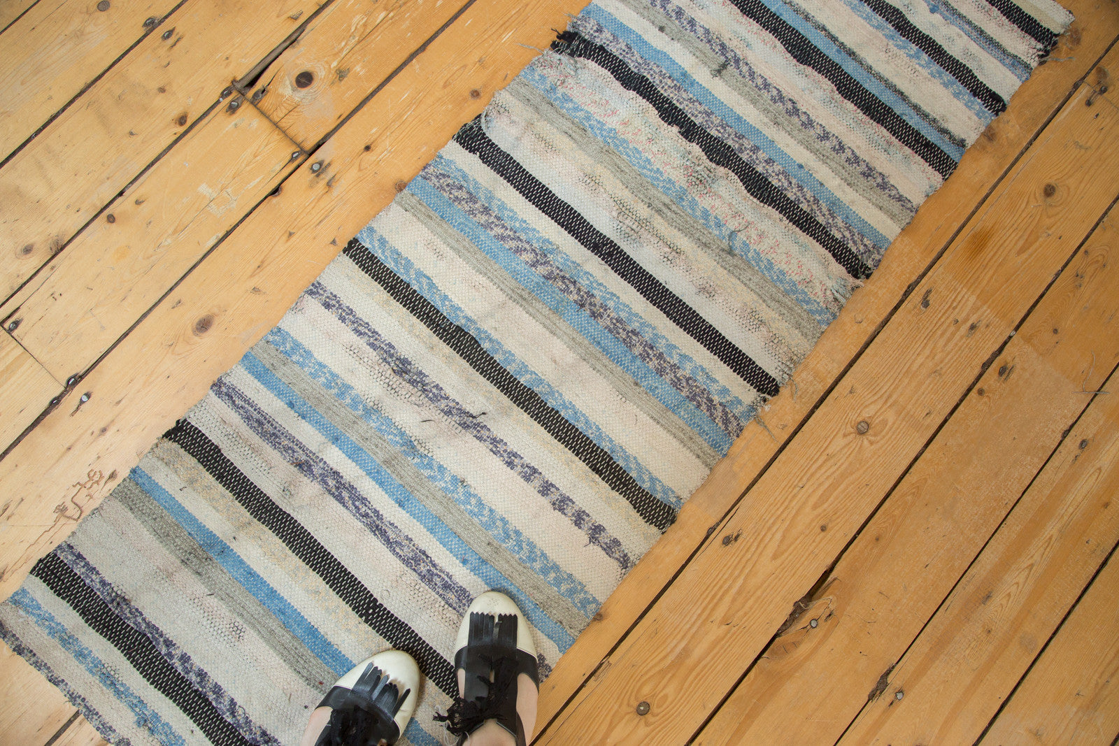 Vintage Scandinavian Rug Runner