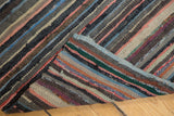  Vintage Scandanavian Rag Rug Runner / Item 3147 image 7