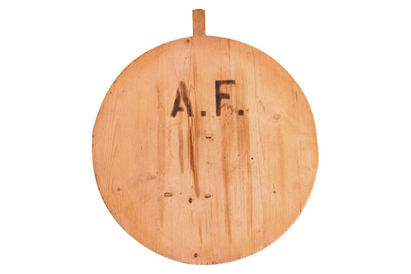 Rustic Vintage Wooden Pizza Serving Board // ONH Item 3151