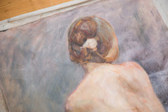 Nude Portrait Painting // ONH Item 3163 Image 3