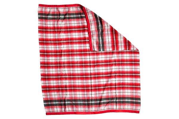 Large Vintage Wool Blanket // ONH Item 3182