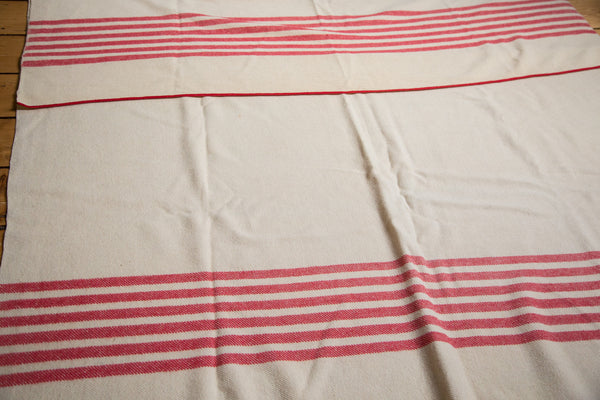 Large Vintage Wool Blanket // ONH Item 3183 Image 1
