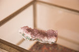 Purple Amethyst Crystal Medium with sparkling faceted points and natural raw texture, 3-4 inches.