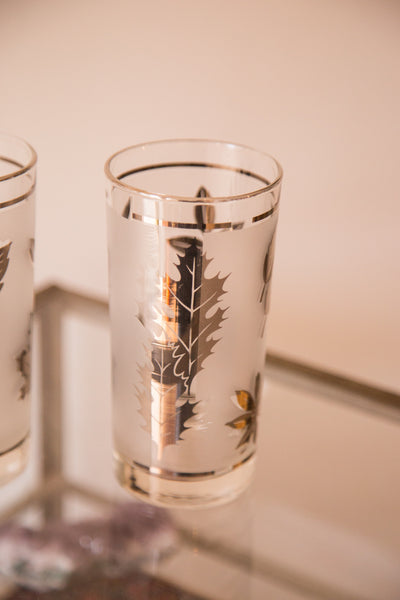 Mid Century Glassware Fall Leaves // ONH Item 3196-A Image 1