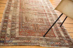 Antique Distressed Caucasian Rug