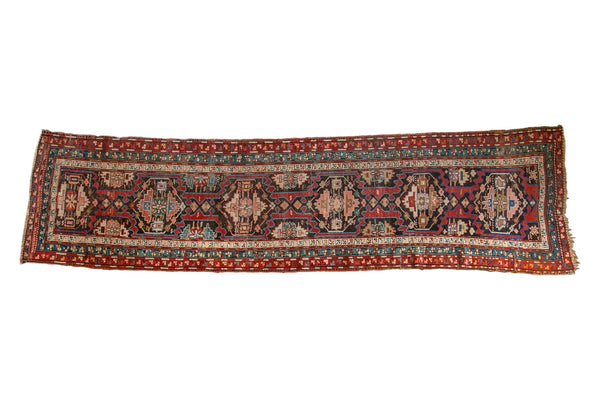Vintage Caucasian Rug Runner