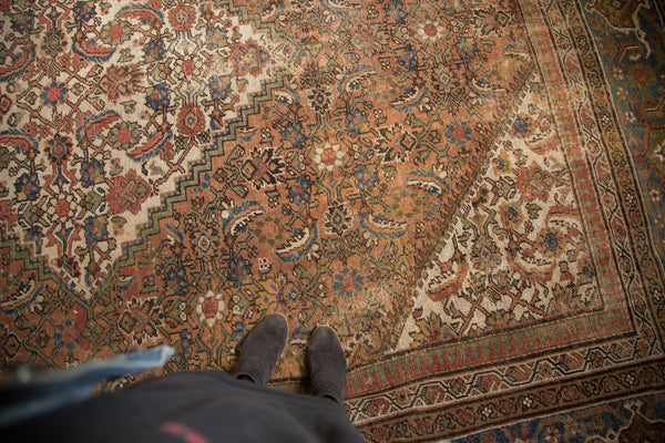 Antique Distressed Mahal Carpet