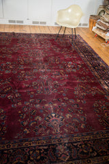 Vintage Distressed Turkish Carpet