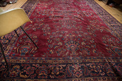 Vintage Distressed Turkish Carpet