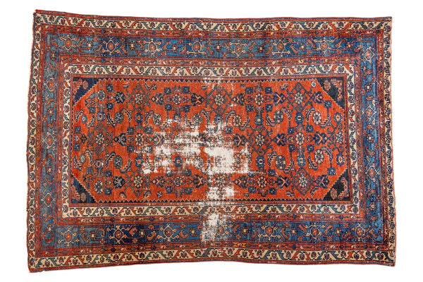 Vintage Distressed Malayer Rug