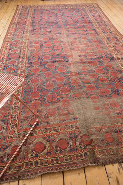 6.5x13 Antique Distressed Beshir Gallery Rug Runner // ONH Item 3209 Image 2