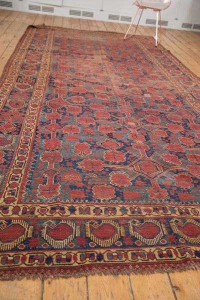 6.5x13 Antique Distressed Beshir Gallery Rug Runner // ONH Item 3209 Image 12