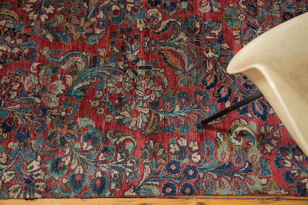 Vintage Sarouk Fragment Rug Runner