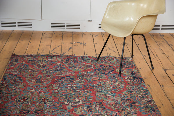 Vintage Sarouk Fragment Rug Runner