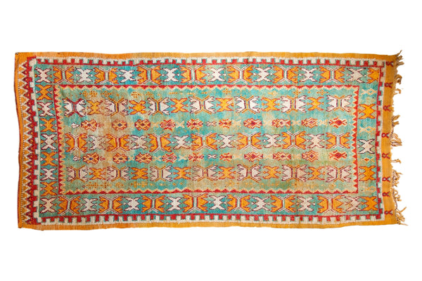 4.5x9 Vintage Murat Rug Runner // ONH Item 3213