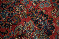 Vintage Sarouk Fragment Rug