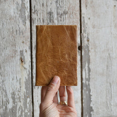 Heirloom Reclaimed Handmade Leather Journal Honey // ONH Item 3232