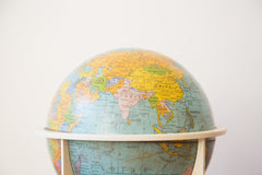 Vintage 1970s 6 inch Tin Globe // ONH Item 3236 Image 6