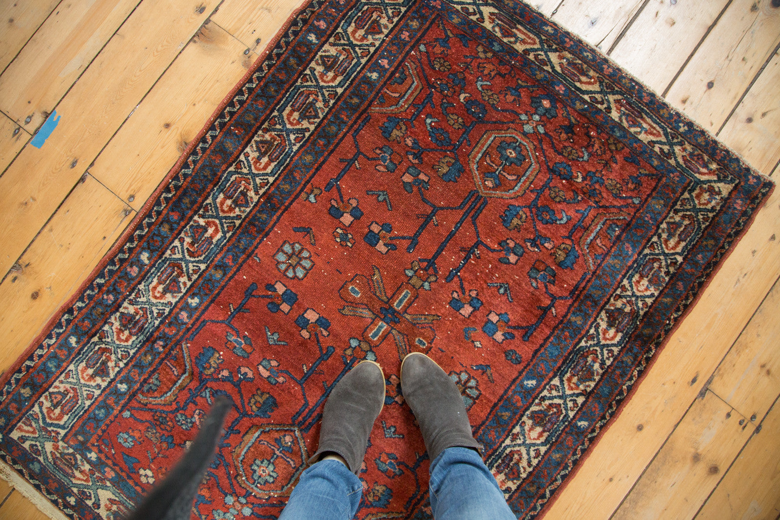 Vintage Persian Malayer Rug