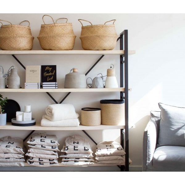 Large Natural Belly Basket by Olli Ella // ONH Item 3247