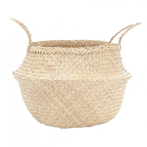Large Natural Belly Basket by Olli Ella // ONH Item 3247 Image 1