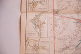 Poundridge village section of an antique map, showing roads, topography, and red accents.