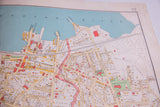 Antique Tarrytown map by Julius Bien, 1893, features Pocantico Street area.