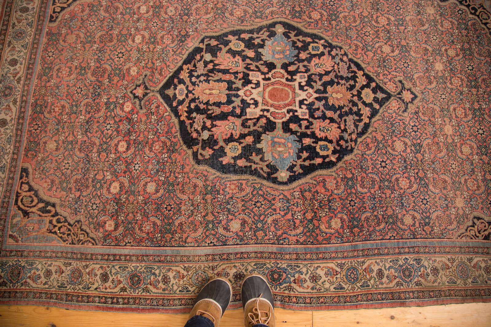 Antique Bijar Carpet
