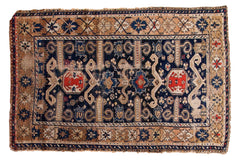Antique Perpedil Caucasian Rug