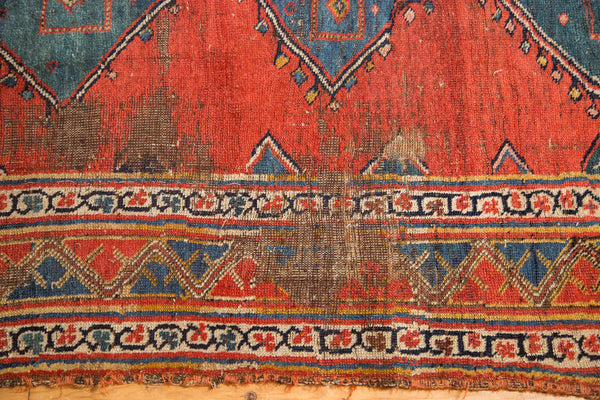 4x8 Antique Bijar Rug Runner // ONH Item 3373 Image 8