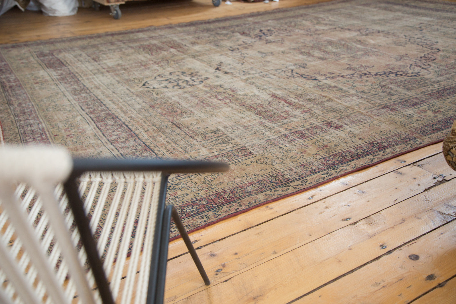  Antique Kerman Carpet / Item 3385 image 2