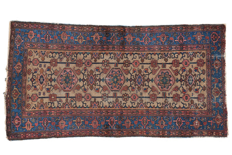 3.5x6.5 Vintage Hamadan Rug // ONH Item 3390