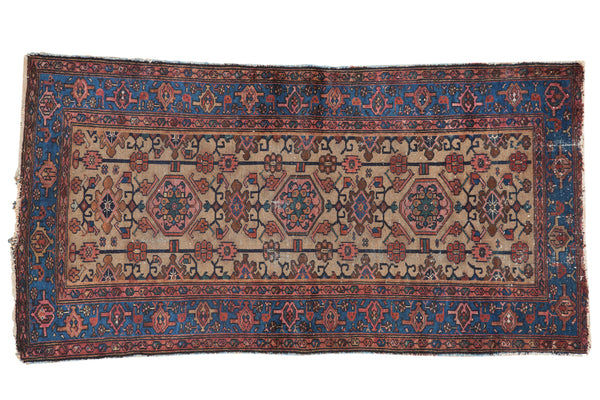 3.5x6.5 Vintage Hamadan Rug // ONH Item 3390