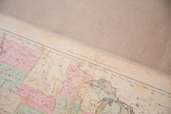 Antique Rand McNally USA Map // ONH Item 3395 Image 6