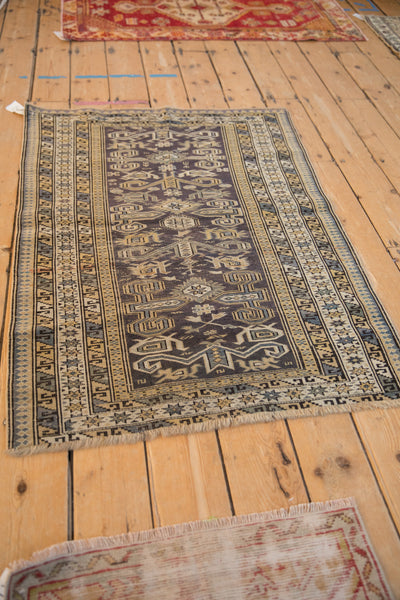 3x4 Vintage Shirvan Square Rug // ONH Item 3402 Image 3