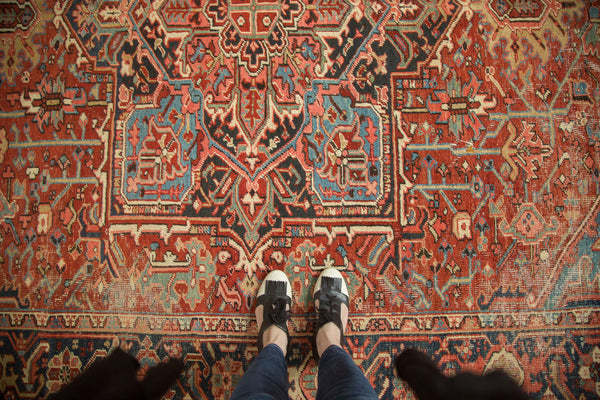 Antique Heriz Carpet