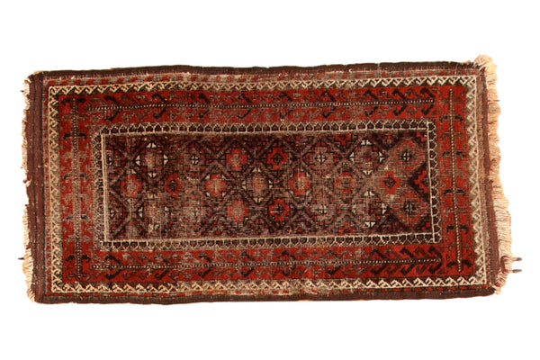 Antique Belouch Rug Runner