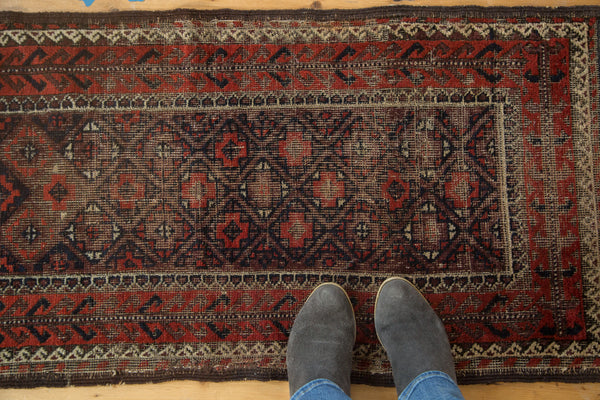 Antique Belouch Rug Runner