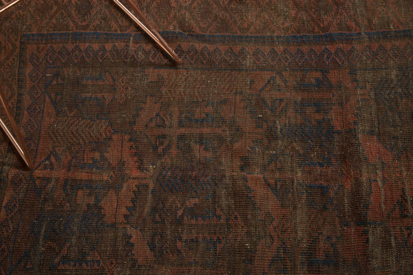 4.5x8.5 Vintage Belouch Rug // ONH Item 3418 Image 8