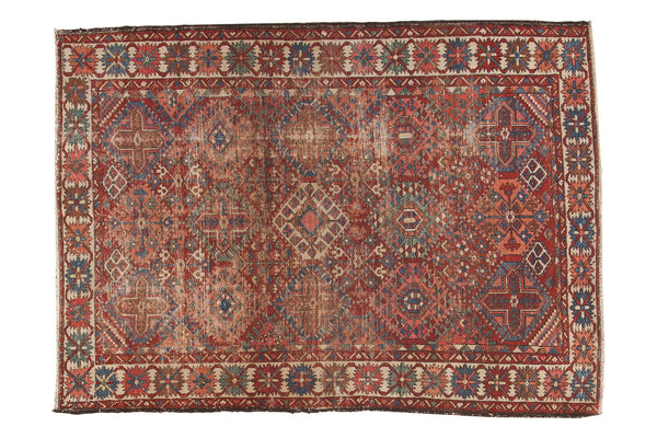 4'8" x 6'3" Vintage Baktiari Rug / Item 3422 image 1