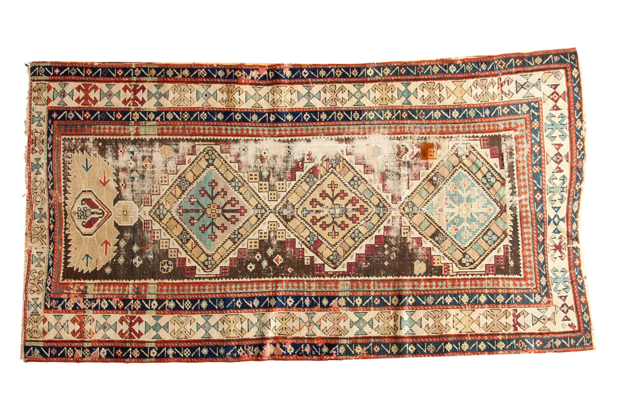 Antique Caucasian Rug