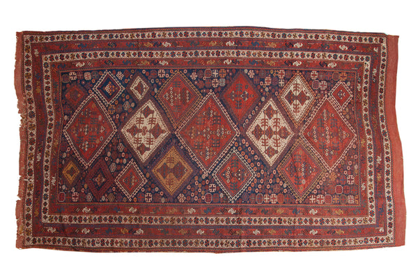6x11 Antique Afshar Carpet // ONH Item 3435