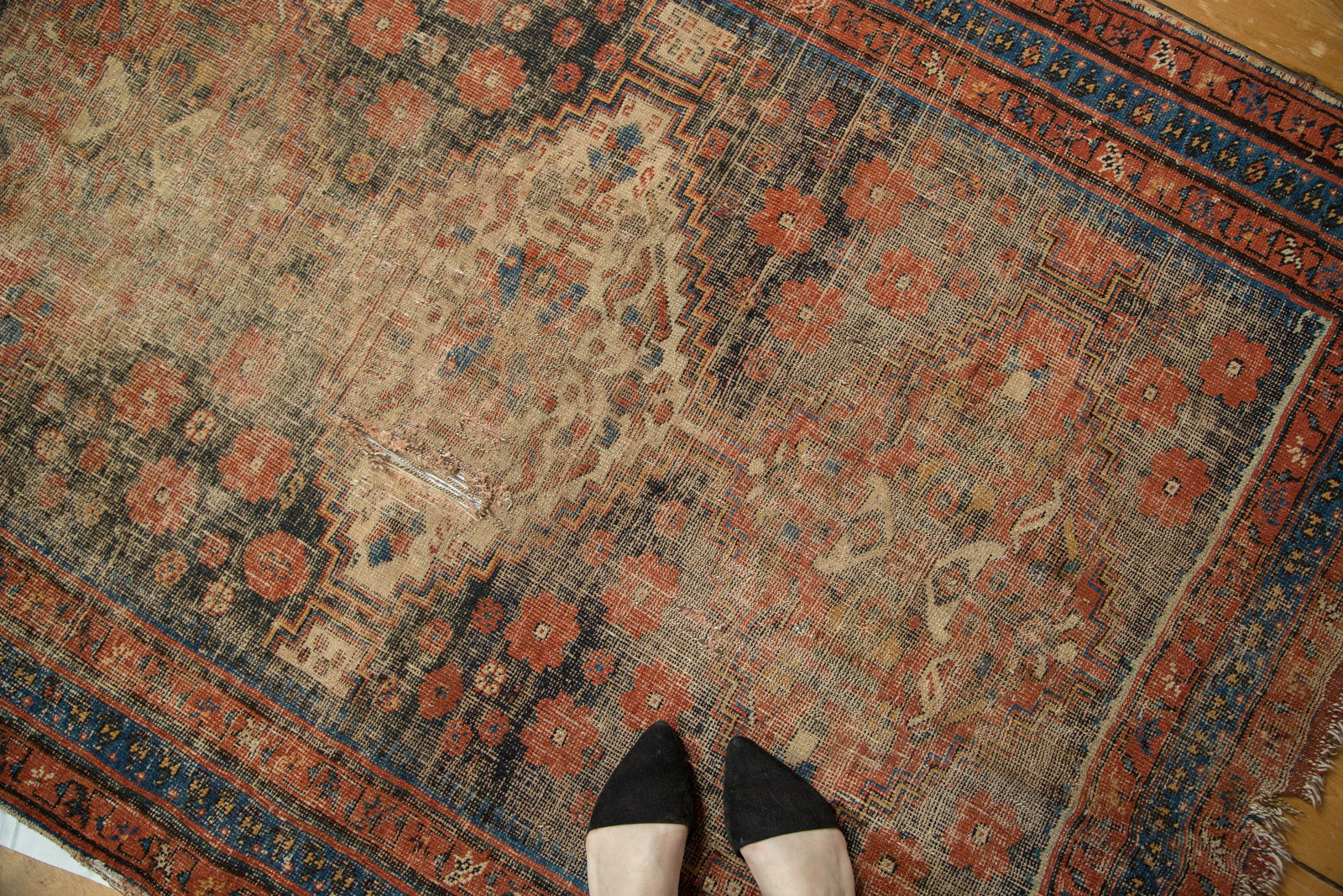 Vintage Afshar Rug Mat