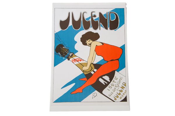 German Champagne Poster Lithograph // ONH Item 3457