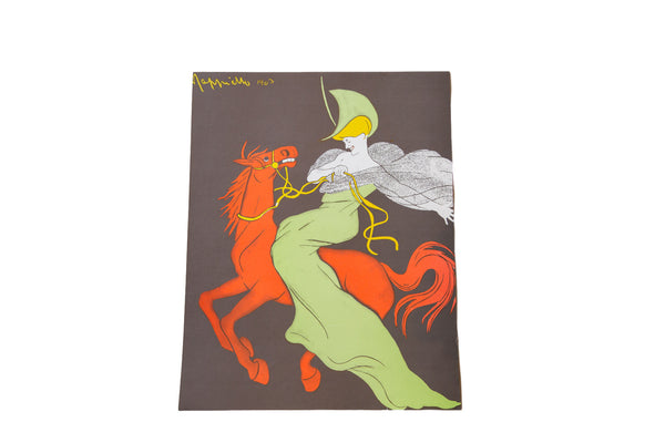 Vintage French Poster Print // ONH Item 3459