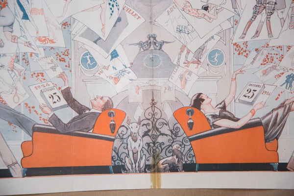 Art Deco Magazine Art // ONH Item 3469 Image 1